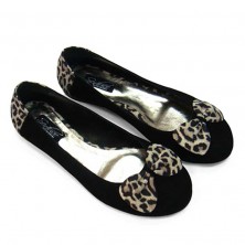 BALERINI CU FUNDA ANIMAL PRINT